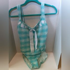Vintage seersucker bathing suit